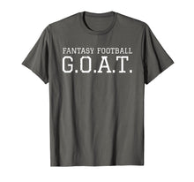 Load image into Gallery viewer, Fantasy Football GOAT Shirt League Champion Champ Winner