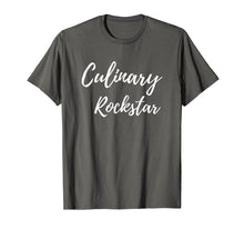 Load image into Gallery viewer, Culinary Rockstar Shirt Funny Cute Chef Cooking Gift