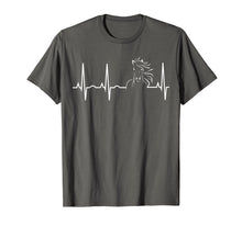 Load image into Gallery viewer, Horse Heartbeat T-Shirt for Horse Lovers Best Equestrian Tee