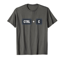 Load image into Gallery viewer, Copy Ctrl C & Paste Ctrl V T Shirt Family Gift Matching Set
