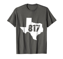 Load image into Gallery viewer, Fort Worth, Texas State 817 Area Code T-Shirt