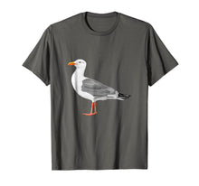 Load image into Gallery viewer, Funny Seagull Shirt. Ocean Lover and bird-watching tee