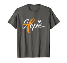 Load image into Gallery viewer, Hope Heart Strong Fight Kidney Cancer Cute Shirt Gift
