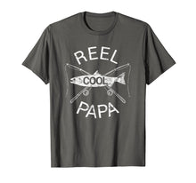 Load image into Gallery viewer, Father's Day Gifts T-Shirt Fishing Reel Cool Papa Dad FUNNY