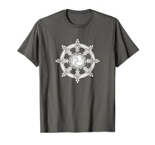 Load image into Gallery viewer, Dharma Wheel Buddhist Meditation Yoga Buddha T-Shirt