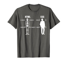 Load image into Gallery viewer, HTML AND CSS TEE Programmers Software Developer Shirt