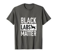 Load image into Gallery viewer, Black labs Matter Dog T-shirt Labrador Retriever Men Women