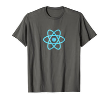 Load image into Gallery viewer, ReactJS React.js Official Logo JavaScript Framework T-Shirt