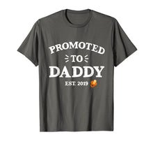 Load image into Gallery viewer, Mens pregnancy announcement for dad Promoted to Daddy 2019 Tshirt T-Shirt