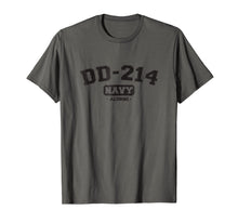 Load image into Gallery viewer, DD-214 US Navy Alumni Vintage T-Shirt