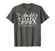 Load image into Gallery viewer, Mens Daddy Shark Doo Doo Fathers Day Gift T-Shirt