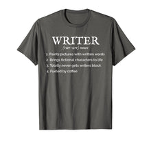 Load image into Gallery viewer, Funny Writer Definition Tshirt Book Writers Author Gift