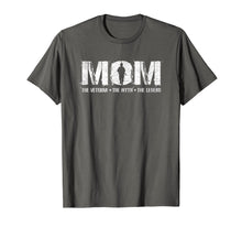 Load image into Gallery viewer, Mom The Veteran The Myth The Legend Military T-Shirt