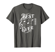 Load image into Gallery viewer, Mens Best Dad Ever Music Notes Funny Father's Day Gift T-Shirt