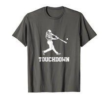 Load image into Gallery viewer, BASEBALL PLAYER T-SHIRT: BASEBALL TOUCHDOWN ATHLETE T SHIRT