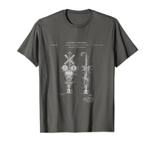 Load image into Gallery viewer, Railroad Crossing Signal Patent T Shirt | Model train lovers