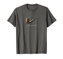Load image into Gallery viewer, Rene Magritte This Is Not A Pipe 1928 T Shirt, Reproduction