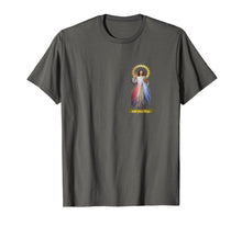 Load image into Gallery viewer, Jesus Divine Mercy T-Shirt Saint Faustina Catholic Prayer 01