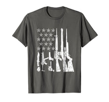 Load image into Gallery viewer, Big American Flag With Machine Guns Shirt