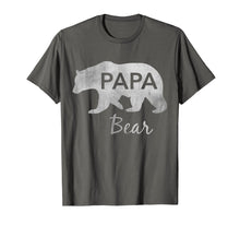 Load image into Gallery viewer, Mens Papa Bear T-Shirt Great Gift For Dad, Father, Grandpa