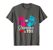 Load image into Gallery viewer, Baby Gender Reveal Pink or Blue Grandpa Loves You T Shirt