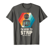 Load image into Gallery viewer, Electrician T Shirt Funny Retro Vintage Husband Dad Gift