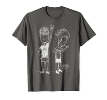 Load image into Gallery viewer, Beavis and Butthead Head Bang Sketch Graphic T-Shirt