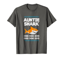 Load image into Gallery viewer, Auntie Shark T-Shirt Doo Doo Uncle Mommy Daddy Aunt Tshirt