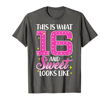 Load image into Gallery viewer, Womens Sweet Sixteen Birthday T Shirt 16th Birthday Shirt