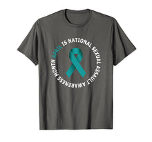 Load image into Gallery viewer, April is National Sexual Assault Awareness Month Shirt