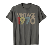 Load image into Gallery viewer, 49th Birthday Gift Idea Vintage 1970 T-Shirt Distressed