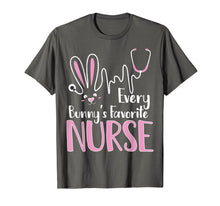 Load image into Gallery viewer, every bunny's favorite nurse t-shirt nurse funny easter gift