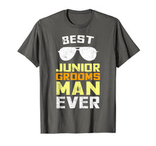 Load image into Gallery viewer, Kids Best Junior Groomsman Wedding Party Sunglasses T-shirt