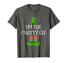 Load image into Gallery viewer, I'm The Chatty Elf Matching Family Group Christmas T Shirt