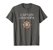 Load image into Gallery viewer, Captain Grandpa! Funny Boating & Sailing T-Shirts
