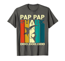 Load image into Gallery viewer, Pap Pap Shark Doo Doo Doo T-Shirt Vintage Matching Family