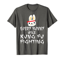 Load image into Gallery viewer, Every Bunny Was Kung Fu Fighting Funny Easter Rabbit T Shirt
