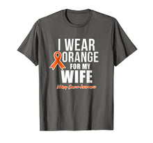 Load image into Gallery viewer, Kidney Cancer Shirt I Wear Orange for My Wife Awareness