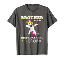 Load image into Gallery viewer, Brother of the Birthday Girl T-Shirt Magic Unicorn