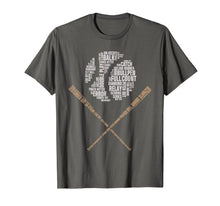 Load image into Gallery viewer, Baseball Terms Motivational Word Cloud T-shirt