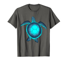 Load image into Gallery viewer, Turquoise Blue Sea Turtle Watercolor Lover Gift Cool T-shirt