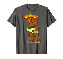 Load image into Gallery viewer, Bigfoot Carrying avocado shirts Cinco de Mayo Sasquatch men