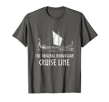 Load image into Gallery viewer, Viking Ship Cruise Line T-Shirt - Odin And Valhalla