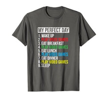 Load image into Gallery viewer, My Perfect Day Video Games T-shirt Funny Cool Gamer Tee Gift