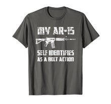Load image into Gallery viewer, 2nd Amendment Pro Gun Shirts AR-15 Identifies As Bolt Action