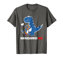 Load image into Gallery viewer, Autism Awareness Mom Saurus Rex T-Shirts