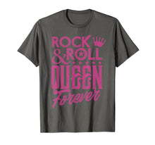 Load image into Gallery viewer, Rock N Roll Queen Forever Rock Band Music Gift T-Shirt