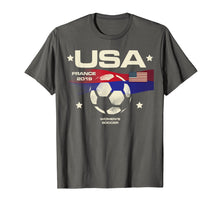 Load image into Gallery viewer, Women's Soccer USA Tshirt | 2019 World Tournament France