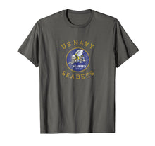 Load image into Gallery viewer, Navy Seabees Shirt US Military T Shirt