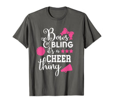 Load image into Gallery viewer, Bows & Bling It's A Cheer Thing Cheerleading T-Shirt
